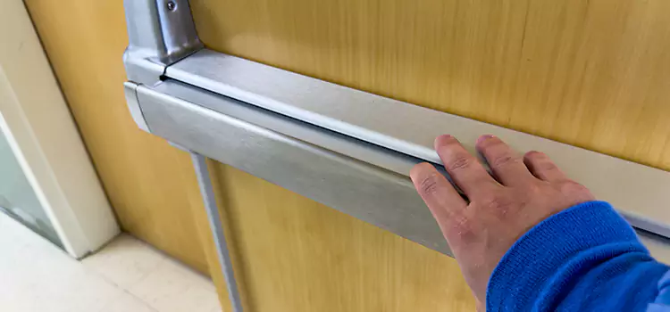 Installing a Push Bar on a Door Wakefield